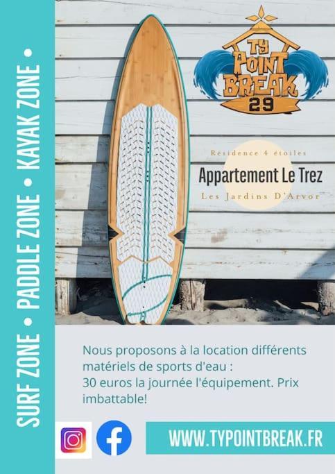 Le Trez, Residence 4 Etoiles Бенодет Экстерьер фото